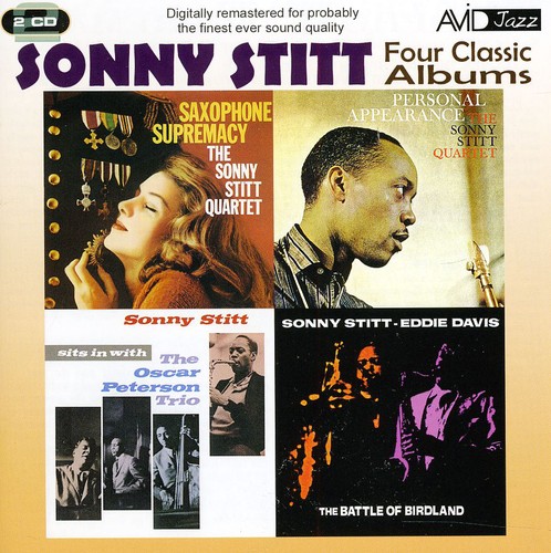 4 Classic Albums - Sax Supremary/ Personal Appearance/ Sits In WithOscar Peterson/ Battle of Birdland
