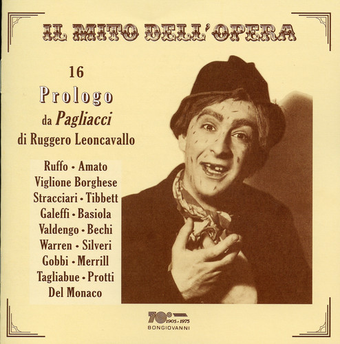16 Prologo Da Pagliacci Di Leoncavallo