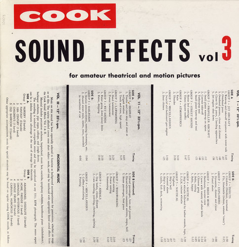 Sound Effects 3 /  Various