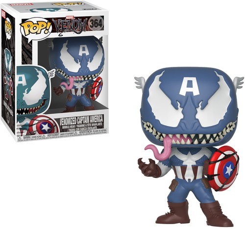 Photos - Action Figures / Transformers Funko POP! MARVEL: Marvel Venom - Venom / Captain America 