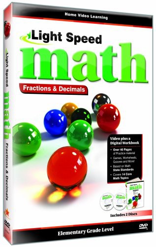 Light Speed Math - Light Speed Math: Fractions and Decimals