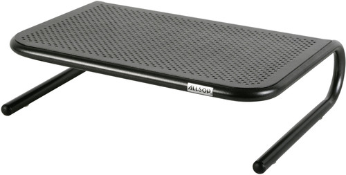 Allsop 30165 Metal Art Jr. Monitor Stand Pearl Black