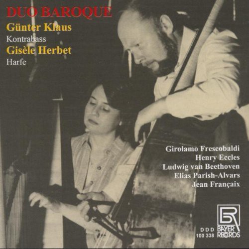 Duo Baroque: Works for Double Bass & Harp / Various