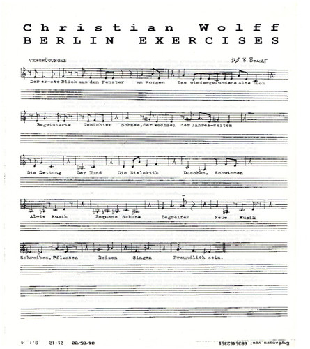 Berlin Exercises
