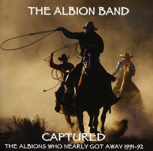Albion Band - Captured vinyl record cover