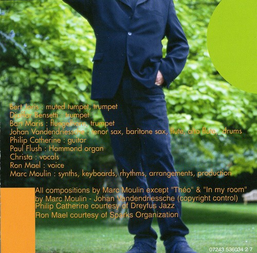 Marc Moulin - Top Secret vinyl record cover