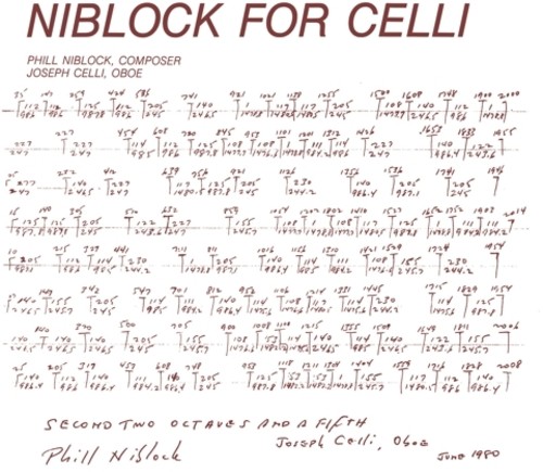 Niblock For Celli /  Celli Plays Niblock