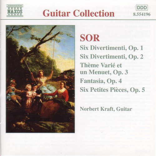 Norbert Kraft - Guitar Music Opp 1-5