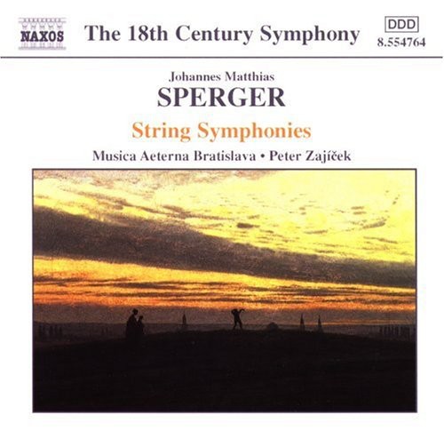 Sperger - String Symphonies in C Major F Major & B FLT Major