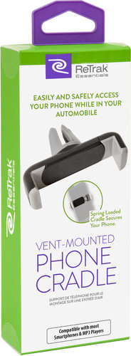 ReTrak ETESVENT Car Air Vent Phone Holder Black
