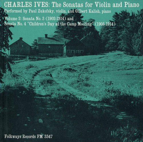 Charles Ives: Sonatas for Violin and Piano Vol. 2