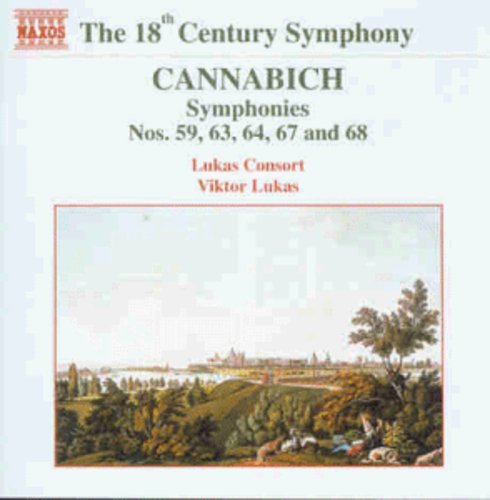 C. CANNABICH - Symphonies 59 63 64 67 & 68