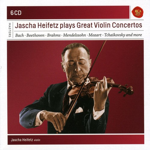 Jascha Heifetz Plays Great Violin Concertos