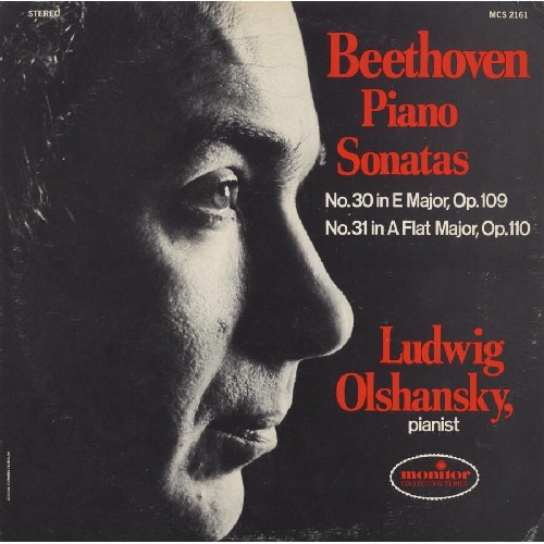 Beethoven Piano Sonatas: No 30 in E Major Op. 109