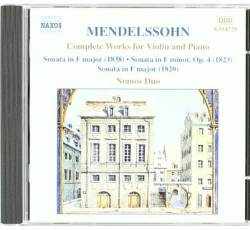 Nomos Duo - Complete Works for Violin & Piano