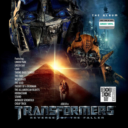 Transformers Revenge Of The Fallen / OST - Transformers: Revenge Of The Fallen / O.S.T. (Grn) vinyl record cover
