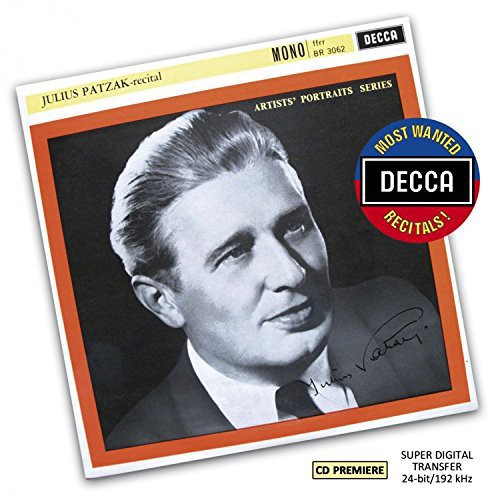 Most Wanted Recitals: Julius Patzak - Recital